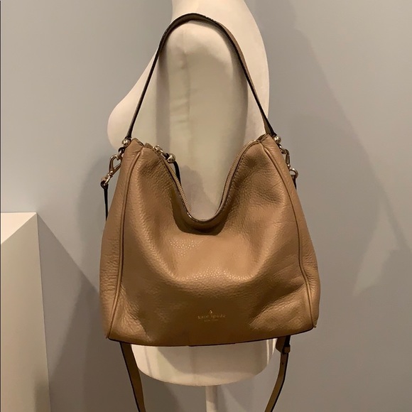 kate spade Handbags - SALE!! Tan Kate Spade ♠️ Leather Purse